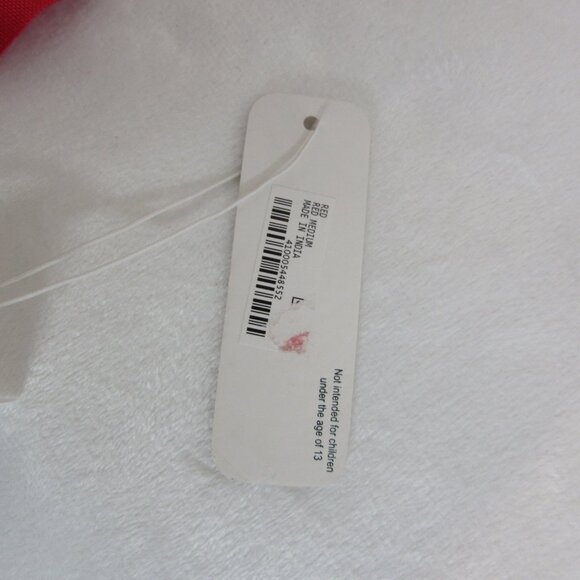 Pashmina Scarf Wrap Red Fringe Charming Charlie 21x70 NWT - Picture 5 of 8